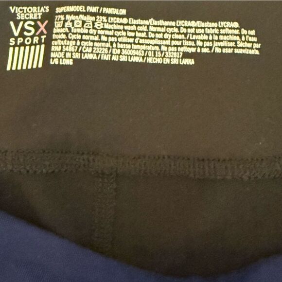 VSX - Supermodel Pant Leggings with Neon Trim - size L Tall - NWOT - Picture 3 of 8